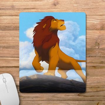 Pixxa Model - 2 Aslan Kral Bilek Destekli Mouse Pad