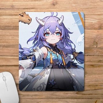 Pixxa Model - 2 Bailu - Honkai: Star Rail Bilek Destekli Mouse Pad