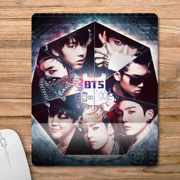 Pixxa Model - 2 Bts Bilek Destekli Mouse Pad