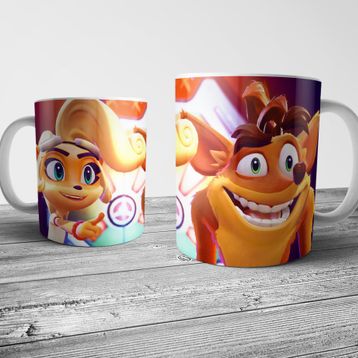 Pixxa Model 2 Crash Bandicoot Kupa Bardak