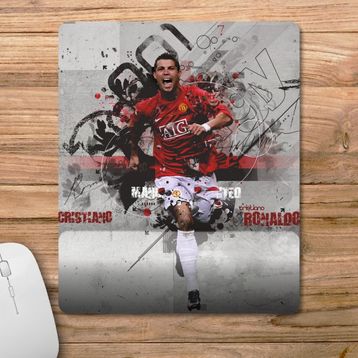 Pixxa Model - 2 Cristiano Ronaldo Mutd Bilek Destekli Mouse Pad