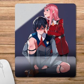 Pixxa Model - 2 Darling In The Franxx Bilek Destekli Mouse Pad