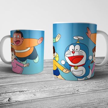 Pixxa Model 2 Doraemon Kupa Bardak