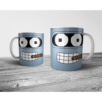 Pixxa Model 2 Futurama Bender Kupa Bardak