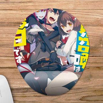 Pixxa Model - 2 Isekai Shoukan Wa Nidome Desu Bilek Destekli Mouse Pad