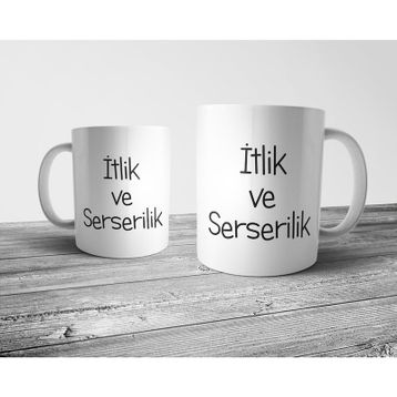 Pixxa Model 2 İtlik ve Serserilik Kupa Bardak