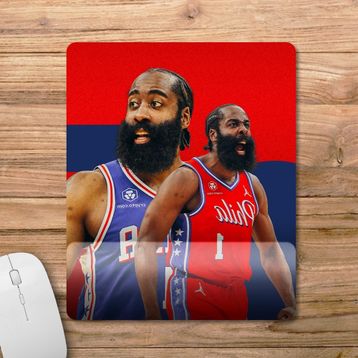 Pixxa Model - 2 James Harden - Philadelphia 76ERS - Nba Bilek Destekli Mouse Pad