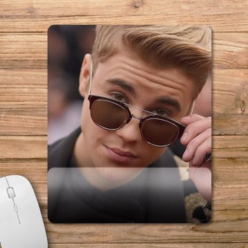 Pixxa Model - 2 Justin Bieber Bilek Destekli Mouse Pad