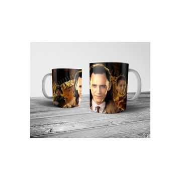 Pixxa Model 2 Loki Tom Hiddleston Marvel Kupa Bardak