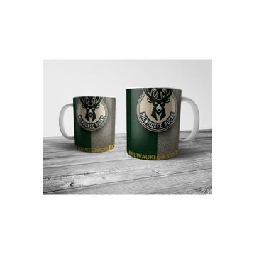 Pixxa Model 2 Milwaukee Bucks NBA Kupa Bardak