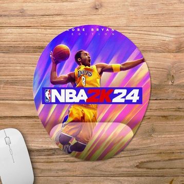Pixxa Model -2 Oval Nba 2K24 Bilek Destekli Mouse Pad