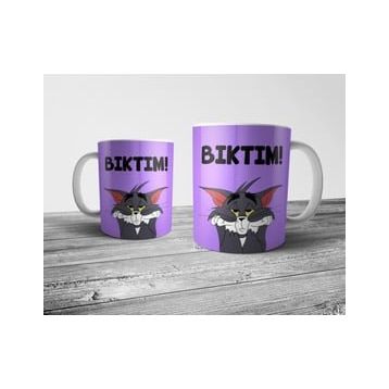 Pixxa Model 2 Tom ve Jerry Bıktım Kupa Bardak