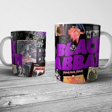Pixxa Model 3 Black Sabbath Kupa Bardak
