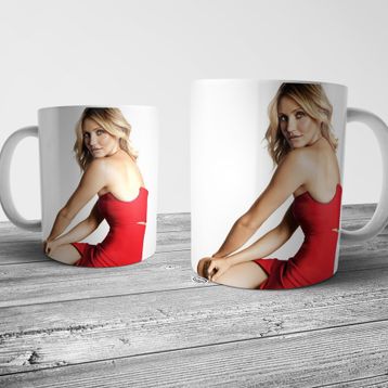 Pixxa Model 3 Cameron Diaz Kupa Bardak
