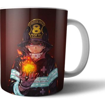 Pixxa Model 3 Fire Force Kupa Bardak