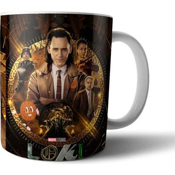 Pixxa Model 3 Loki Tom Hiddleston Marvel Kupa Bardak