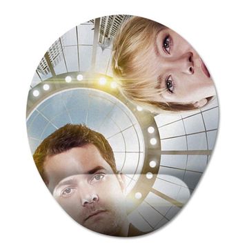 Pixxa Model 3 Oval Fringe Bilek Destekli Mouse Pad