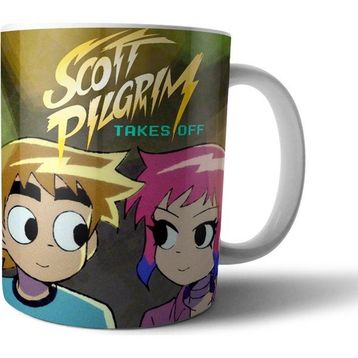 Pixxa Model 3 Scott Pilgrim Takes Off Kupa Bardak
