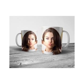 Pixxa Model 3 Selena Gomez Kupa Bardak