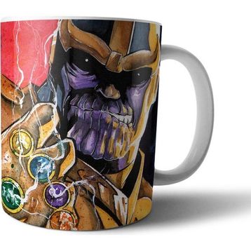 Pixxa Model 3 Thanos Marvel Kupa Bardak