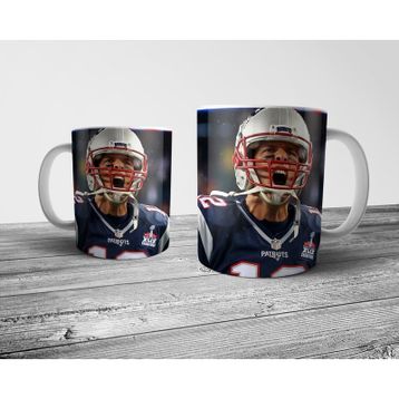 Pixxa Model 3 Tom Brady Kupa Bardak