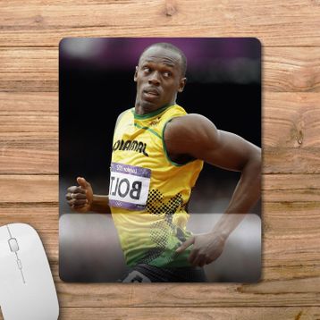 Pixxa Model - 3 Usain Bolt Bilek Destekli Mouse Pad