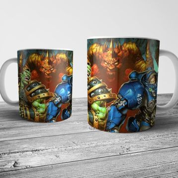 Pixxa Model 4 Blizzard Warcraft Diablo Kupa Bardak