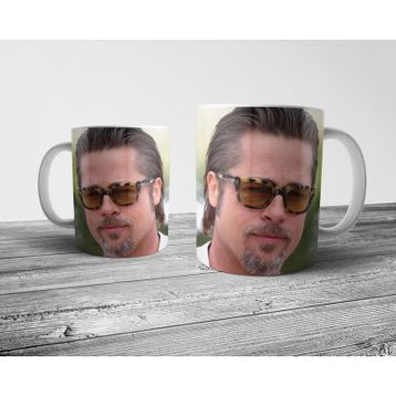Pixxa Model 4 Brad Pitt Kupa Bardak