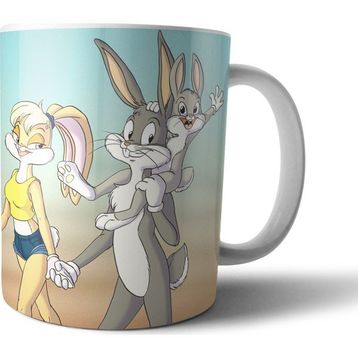 Pixxa Model 4 Bugs ve Lola Bunny Kupa Bardak