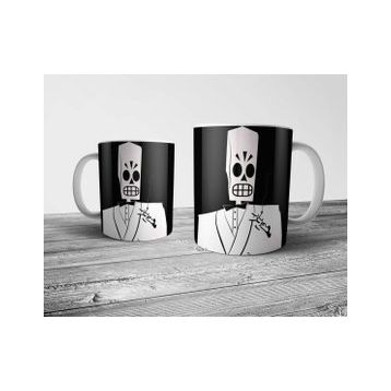 Pixxa Model 4 Grim Fandango Kupa Bardak