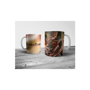 Pixxa Model 5 Attack on Titan Kupa Bardak