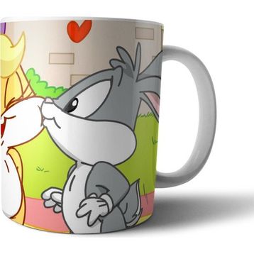 Pixxa Model 5 Bugs ve Lola Bunny Kupa Bardak