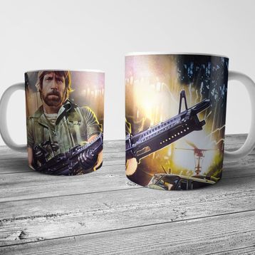 Pixxa Model 5 Chuck Norris Kupa Bardak