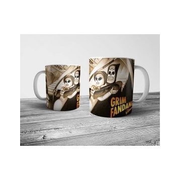 Pixxa Model 5 Grim Fandango Kupa Bardak