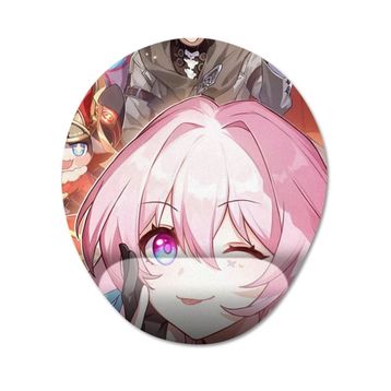Pixxa Model -5 Oval Honkai Star Rail Bilek Destekli Mouse Pad