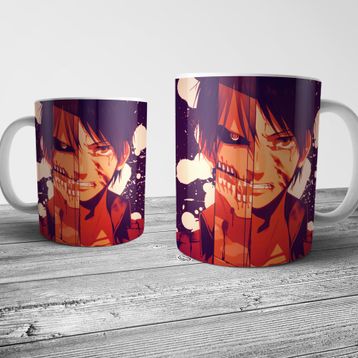 Pixxa Model 6 Attack on Titan Kupa Bardak