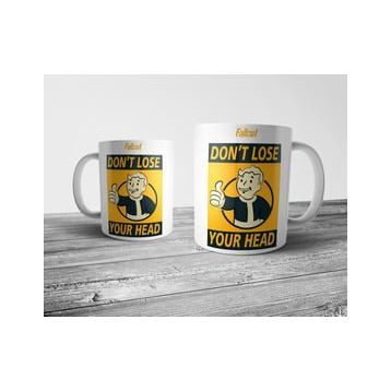 Pixxa Model 6 Fallout Don't Lose Your Head Kupa Bardak
