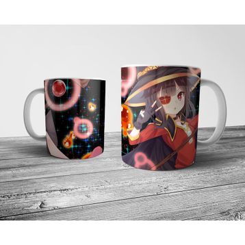 Pixxa Model 7 KonoSuba Megumin Kupa Bardak