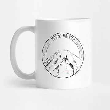 Pixxa Mount Rainier Kupa Bardak