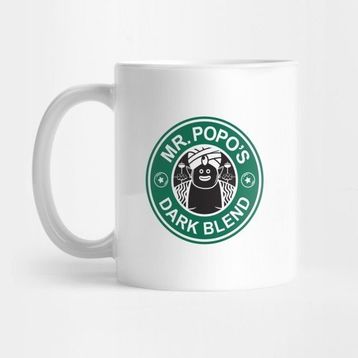 Pixxa Mr Popo's Dark Blend Kupa Bardak