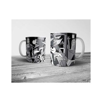 Pixxa Nightmare Before Christmas Picasso Guernica Kupa Bardak