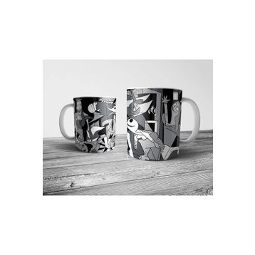 Pixxa Nightmare Before Christmas Picasso Guernica Kupa Bardak