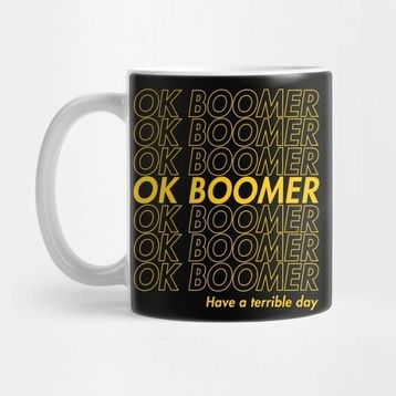 Pixxa Ok Boomer Kupa Bardak