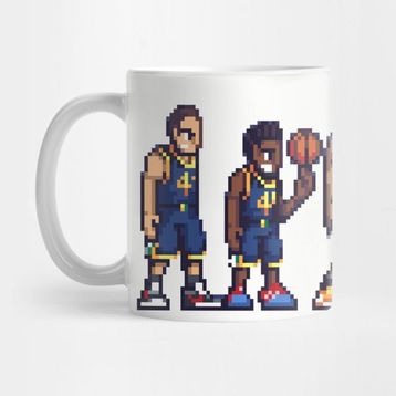 Pixxa Pixel Utah Jazz Kupa Bardak