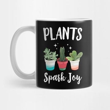 Pixxa Plants Spark Joy Kupa Bardak