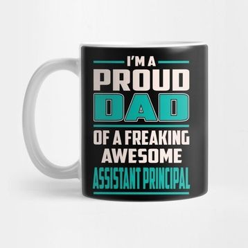 Pixxa Proud Dad Assistant Principal Kupa Bardak