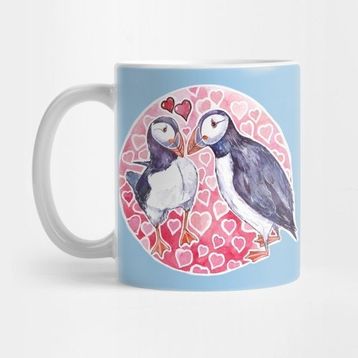 Pixxa Puffins Kupa Bardak
