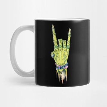 Pixxa Rock Sever Zombi Kupa Bardak
