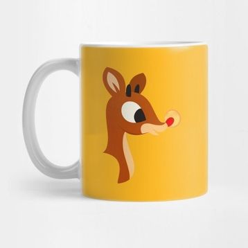 Pixxa Rudolph The Red-Nosed Reindeer Rudolph Kupa Bardak