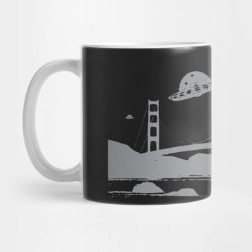 Pixxa San Francisco Ufo Kupa Bardak